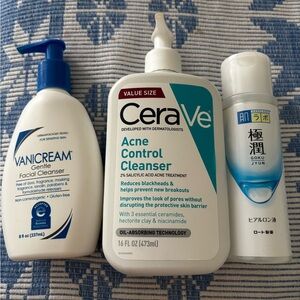 Cleanser set of 3